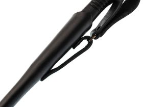 Нож Пласт, сталь D2, рукоять резина