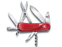 Нож перочинный Victorinox Evolution 14.600 2.3903.ET 85мм 14 функций полупрозрачный красный