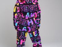 Зимний комбинезон из мембранной ткани для девочки