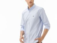 Мужская рубашка Lacoste приталенного кроя
