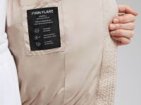 Стеганый жилет с капюшоном