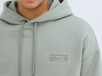 Худи с принтом, Зеленый