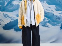 Бомбер (куртка) «Если упал, значит ехал» L–XL Белый