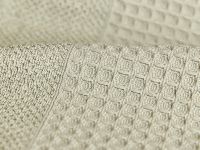 Полотенце махровое Cecile, зеленое