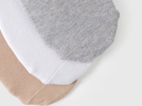 Носки для девочек, 3 шт., Серый