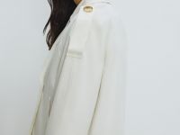 Укороченный плащ, Бежевый