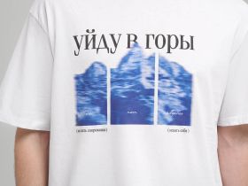 Футболка свободного кроя из хлопкового джерси