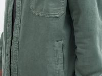 Рубашка из хлопкового твила, Зеленый