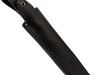 Охотничий нож Соболь, сталь Х12МФ, рукоять эластрон, черный