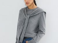 Джемпер с декором, Серый