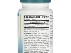 Source Naturals, Wellness, витамин D3, 50 мкг (2000 МЕ), 200 мягких таблеток