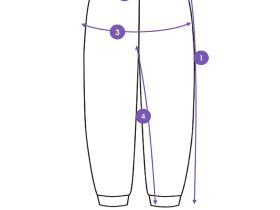 Брюки трикотажные для девочек