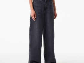 Женские джинсы-палаццо Lacoste