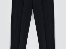 Укороченные брюки с эластичным поясом