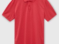 Поло с коротким рукавом из хлопка