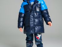 Пальто текстильное с полиуретановым покрытием для мальчиков