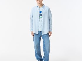 Мужская хлопковая рубашка Lacoste