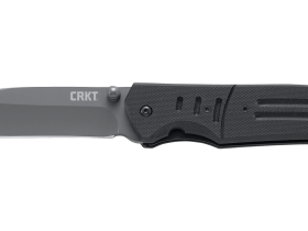 Полуавтоматический складной нож Ignitor T, CRKT 6860, сталь 8Cr14MoV Titanium Nitride, рукоять стеклотекстолит G10