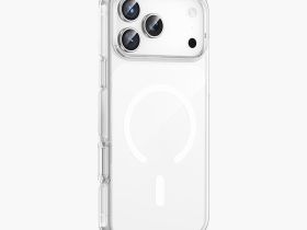 Чехол-накладка Keephone Non-Yellowing MagSafe для Apple iPhone 17 Pro пластиковый (прозрачный)