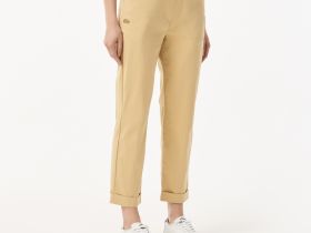 Женские брюки Lacoste стандартного кроя с регулируемым поясом