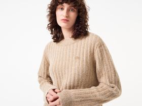 Женский шерстяной свитер Lacoste