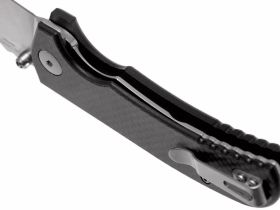 Складной нож Spartan Blades Astor, сталь CTS-XHP, рукоять G10/карбон, черный