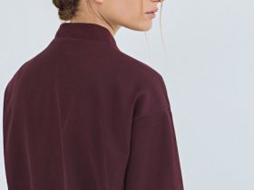 Бомбер на молнии, Фиолетовый