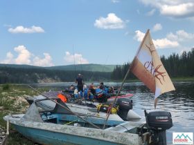 Рыбалка на реке Туолба