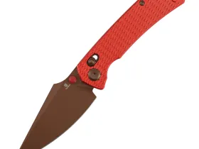 Складной нож Tenable Fenrir, сталь Nitro-V, рукоять алюминий, красный