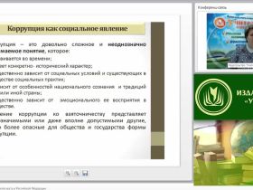 Международный вебинар "Антикоррупционная безопасность в Российской Федерации"