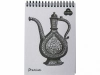 Блокнот для пастели Лилия Холдинг "Premium" А5 30 л на пружине (темно-розовый) "Lavanda"