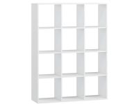 Стеллаж Кейн 1-112x149 Белый