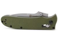 Нож Ganzo G704-GR, сталь 440С, рукоять G10, зеленый