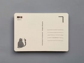 Открытка "Панда в шляпе"