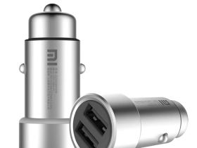Автомобильное зарядное устройство Xiaomi Mi Car Charger Fast 2XUSB 36W (CC02CZM) (Silver)