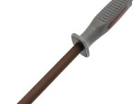 Мусат из коричневой керамики 25 см, SKATA CHOCO