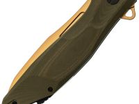 Тактический складной нож Mr.Blade Hemnes Gen.2, сталь D2, рукоять G10, олива