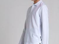 Футболка-поло с длинным рукавом для мальчика