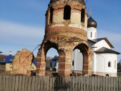 Церковь Успения Пресвятой Богородицы (планировка и фрагменты конструкций)