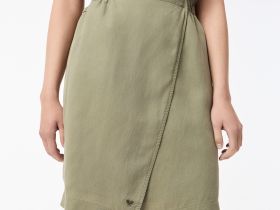 Женское платье Lacoste из смеси льна