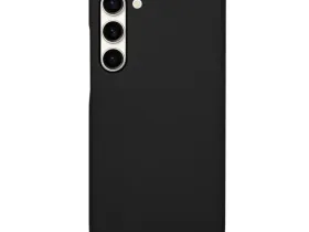 Чехол-накладка Kzdoo Noble Collection для Samsung Galaxy S23+ искусственная кожа (черный)