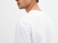 Базовая футболка из хлопка, Белый