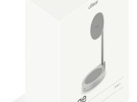 Беспроводное зарядное устройство uBear Stage 2в1, 30Вт серебро