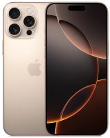 Смартфон Apple iPhone 16 Pro Max 256 ГБ MYWJ3AH/A «Пустынный титан» (nanoSIM+eSIM, без RuStore)
