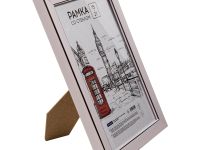 Рамка пластиковая OfficeSpace "Color" 15*21см, розовый