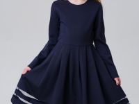 Платье трикотажное для девочек