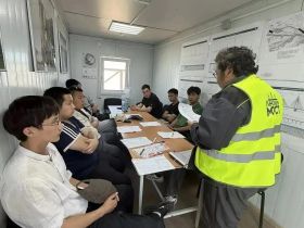 Студенты проходят практику на строительстве Ленского моста