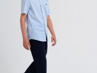 Сорочка текстильная для мальчиков (regular fit)