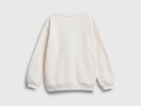Свитшот оверсайз для девочек, Бежевый