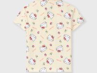 Жёлтая пижама с принтом Hello Kitty для девочки Глория Джинс